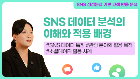 SNS 데이터 분석의 이해와 적용 배경 강좌 썸네일